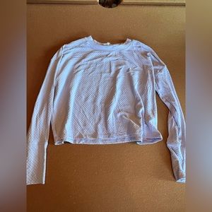 Calia long sleeve cropped shirt